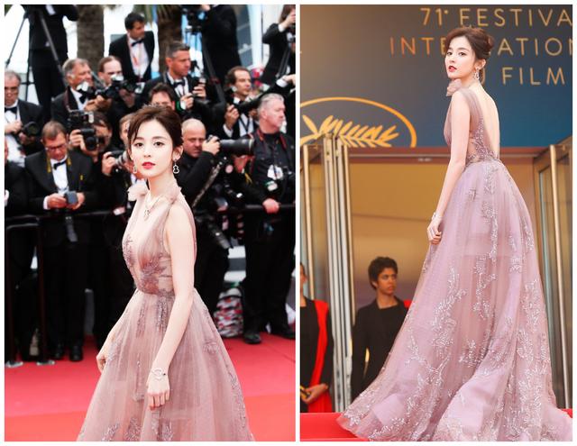 古力娜扎戛纳红毯,古力娜扎红毯戛纳