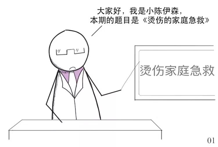 家中烫伤后的急救措施有什么,烫伤后处理漫画