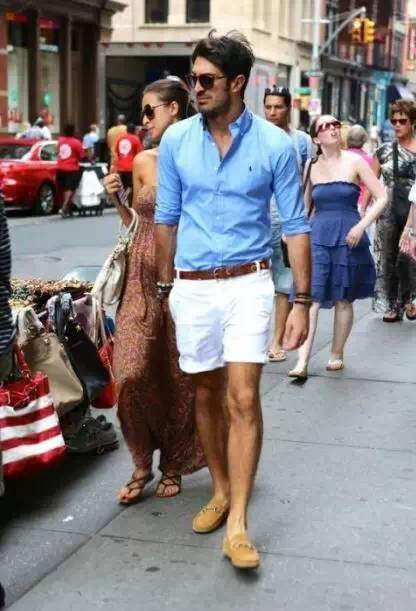 男士短裤穿搭指南,男士短裤该如何搭配