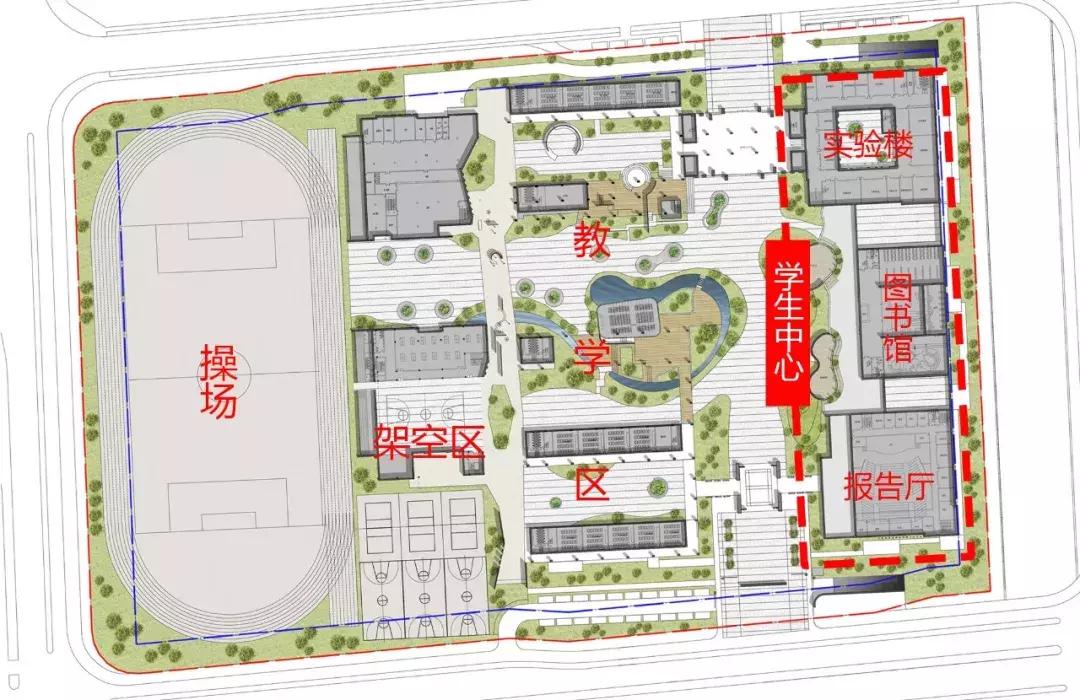苏州学校设计发展趋势,苏州星汇学校平面图