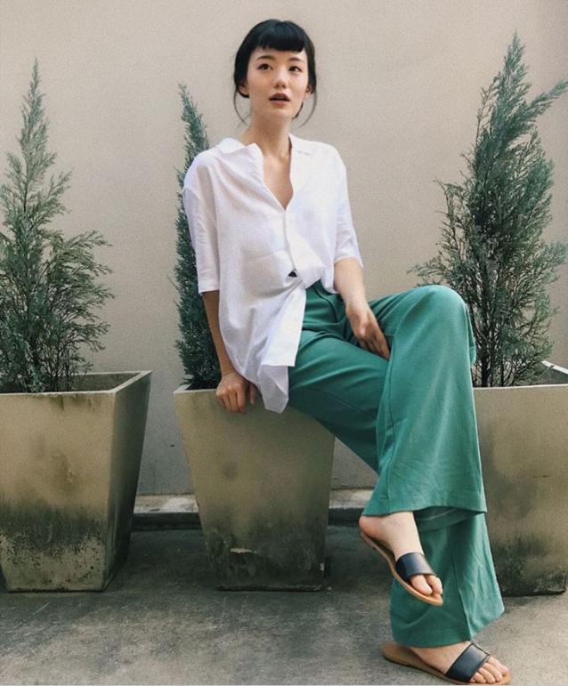 现在都这样扎衣服！忽然才知道扎起来有多显瘦