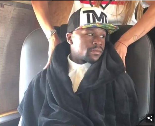 梅威瑟拉斯维加斯私人飞机,梅威瑟泰国海岛度假