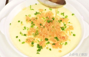 嫩滑干贝蒸蛋,干贝蒸滑蛋