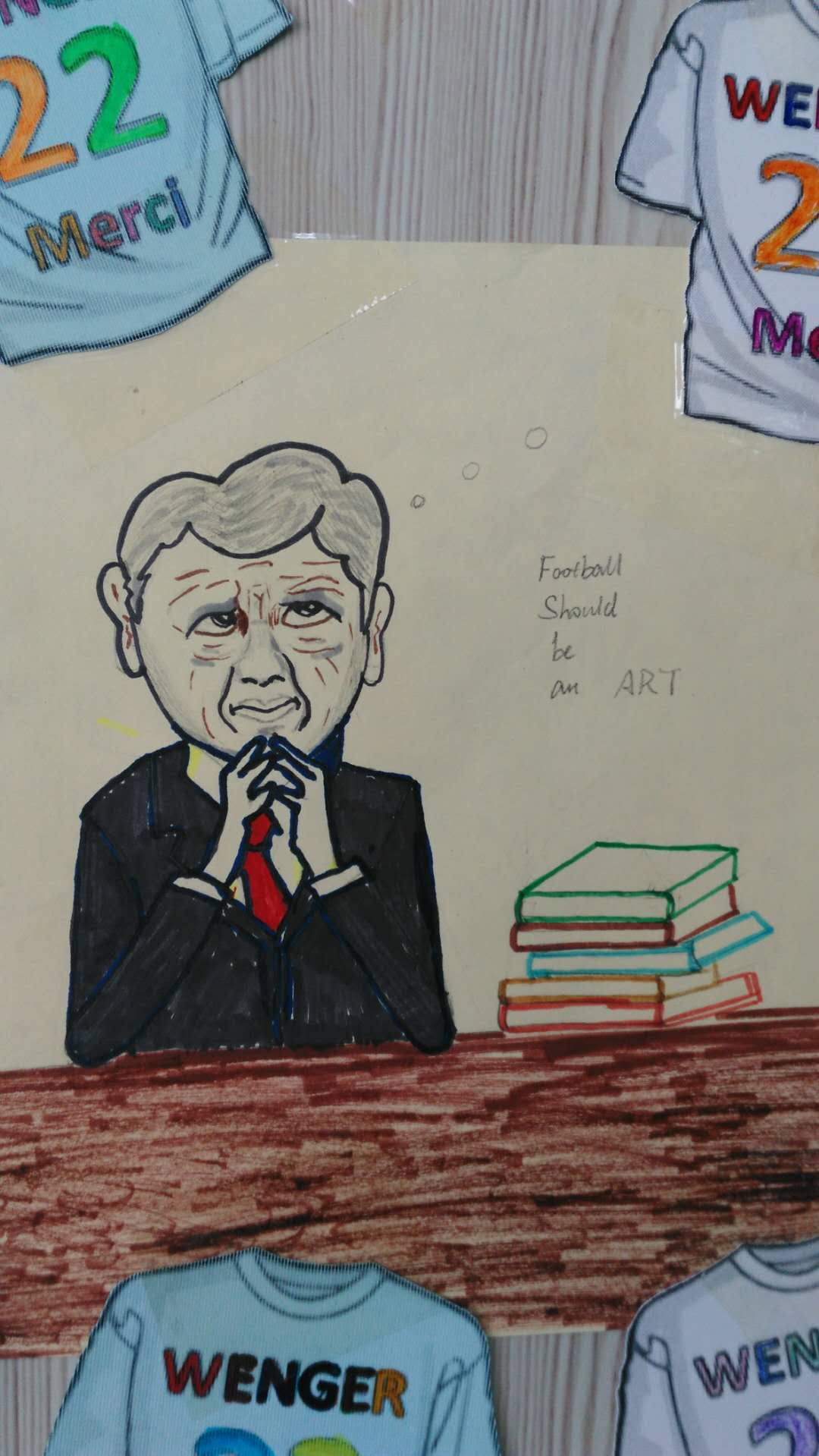 当欧冠决赛和长春马拉松时间撞车，一参赛的吉林英语老师致敬温格