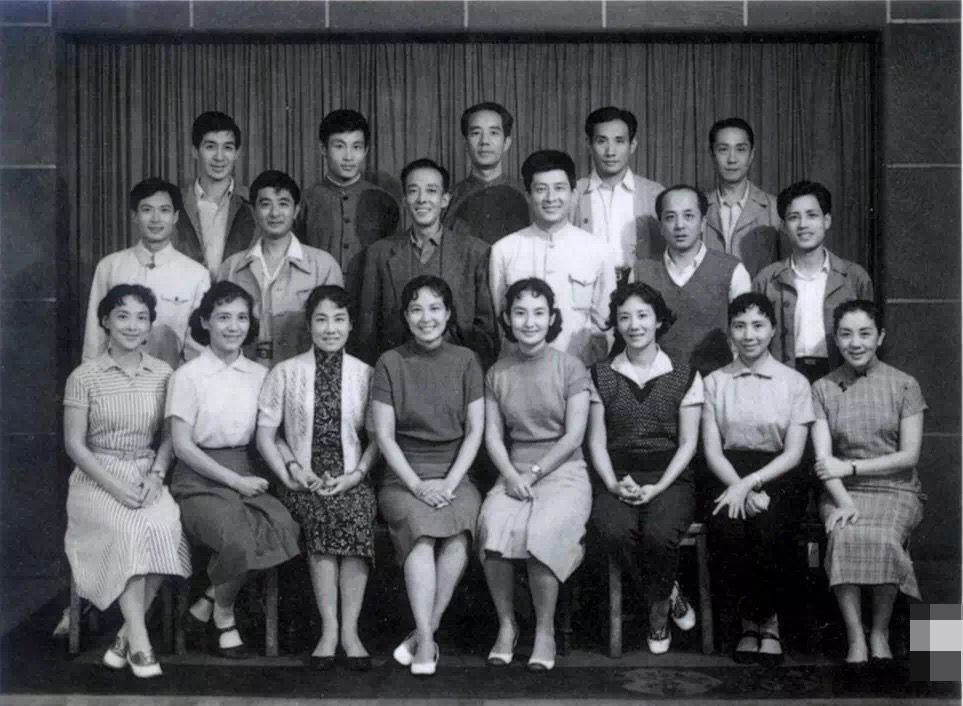 上影演员剧团星光闪耀65年赵丹白杨王丹凤秦怡张瑞芳达式常张瑜