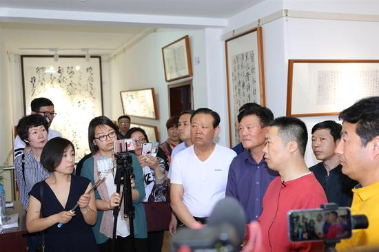 “心游八法”陈海良书法馆开馆展暨公开课圆满举办