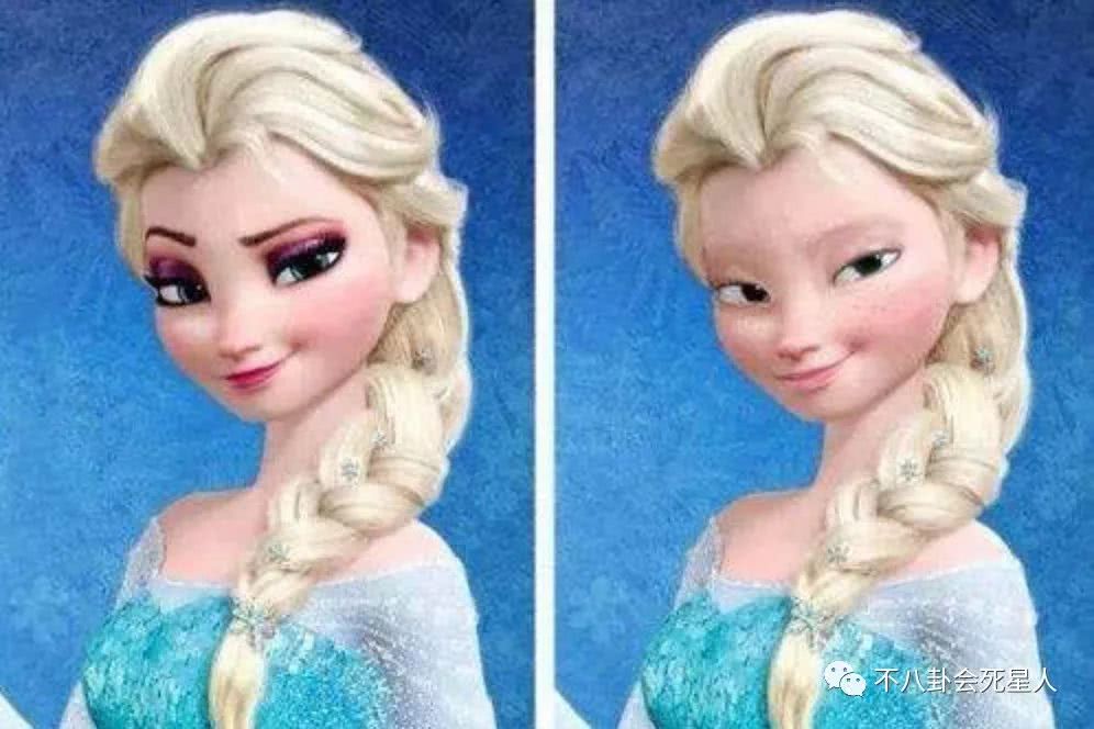 昆凌浓妆前后对比照,大眼女明星素颜