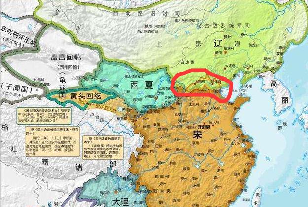 失岭北则必祸燕云,丢燕云则必祸中原