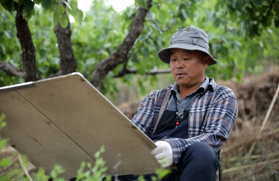 画家的画夹：李小可后背上的份量