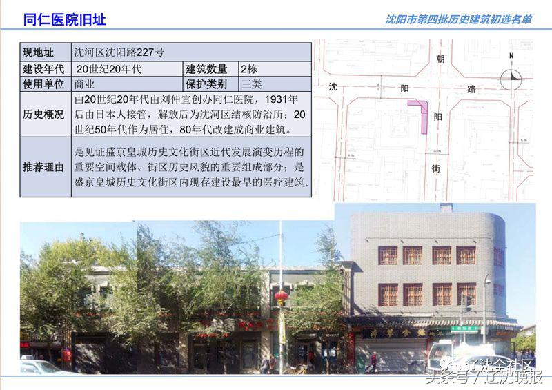 沈阳市公布沈阳第四批历史建筑名录就在您身边您认识几个?