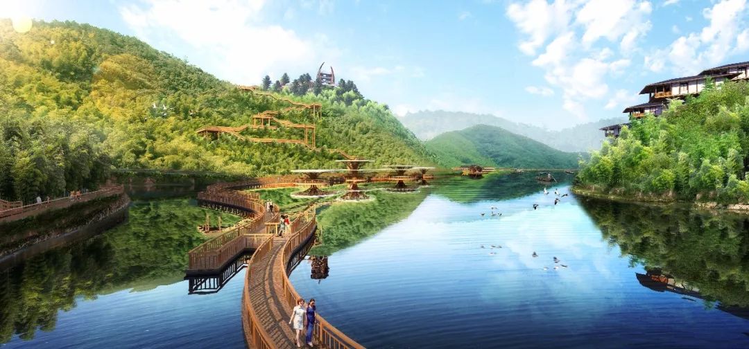 梁平竹海景点,梁平百里竹海蝴蝶谷风景