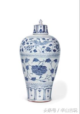 元青花玉壶春瓶鬼谷子下山图,专家推荐元青花釉里红鬼谷子下山