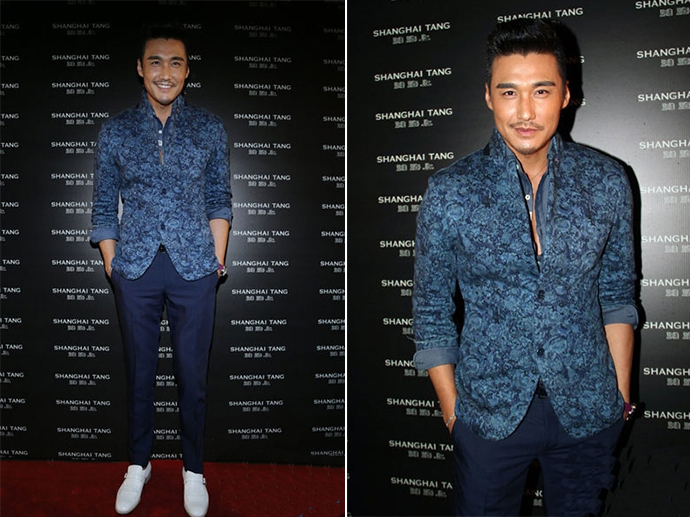 胡兵时装周照片,胡兵第十次伦敦时装周首秀