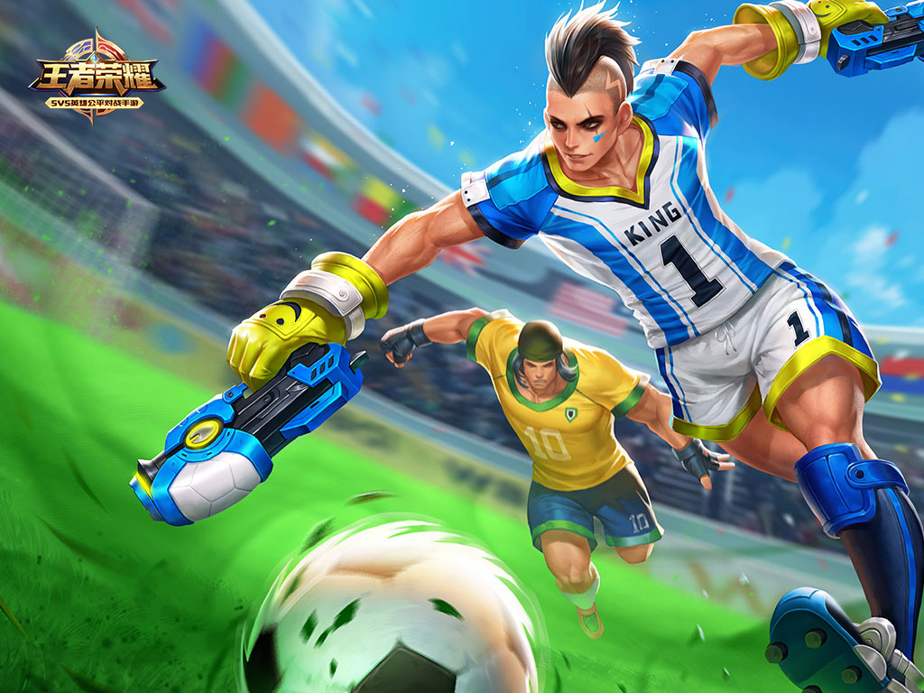 王者荣耀足球模式,王者荣耀踢足球视频