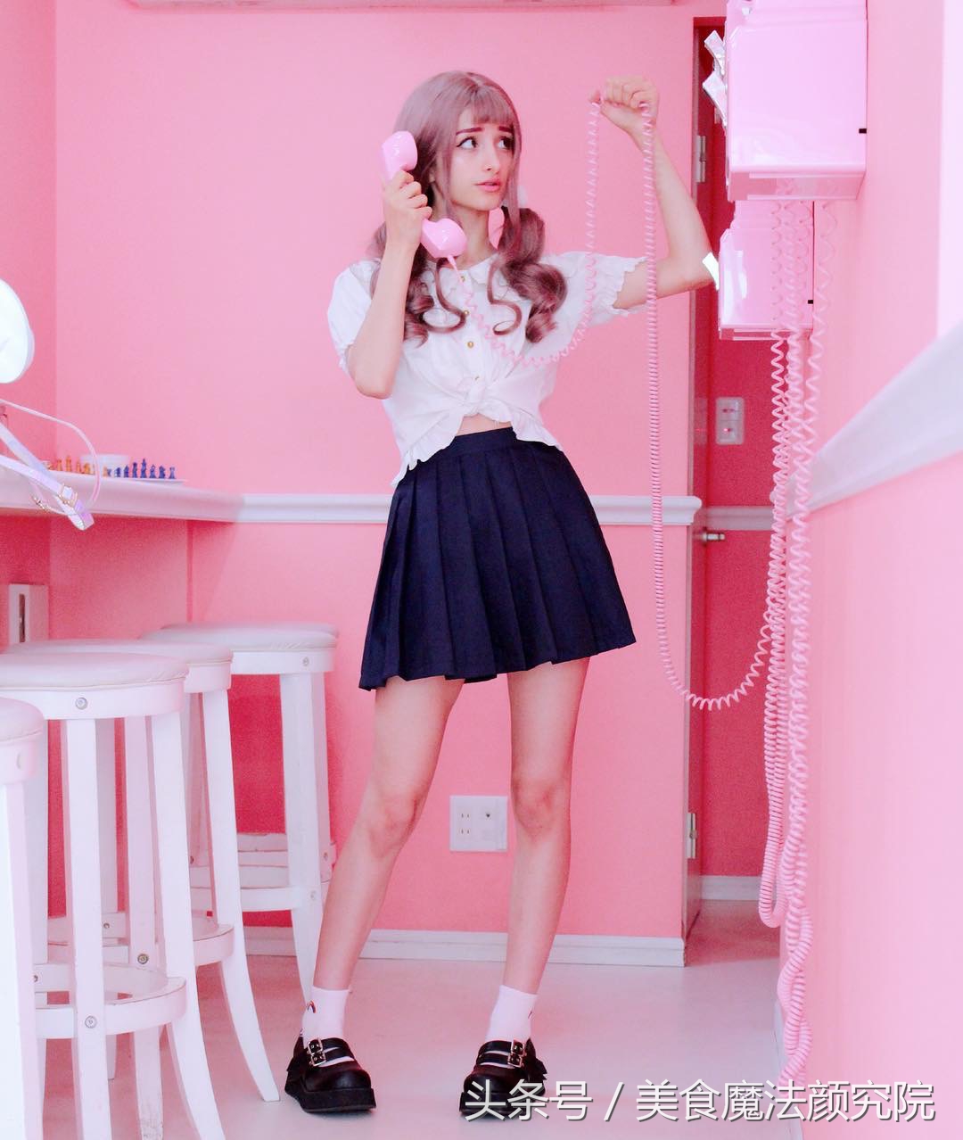 少女心泛滥的日本原宿EddysIceCream，美腻小姐姐聚集地~