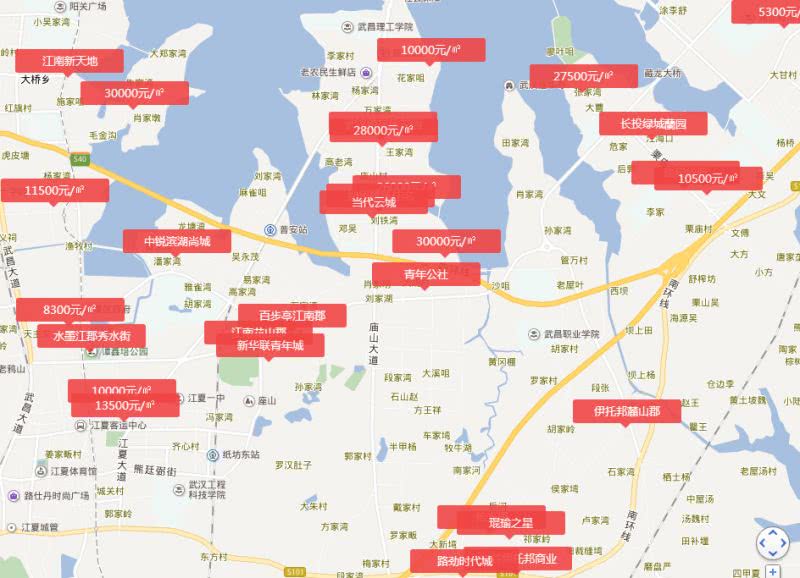 怎么看待武汉光谷楼市,实探滨江楼市