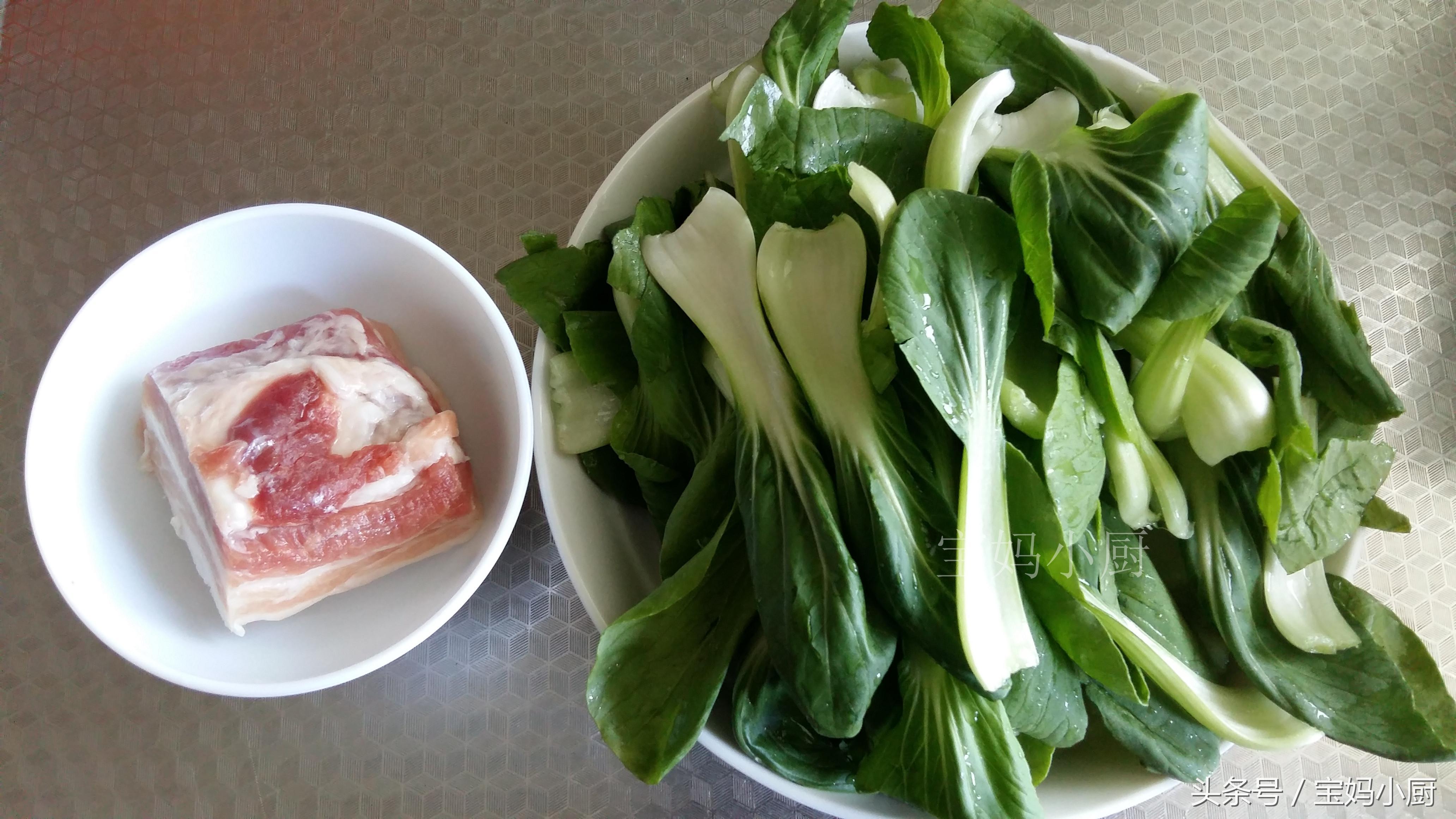 小油菜这样做好吃下饭,正宗湘菜小油菜下饭菜