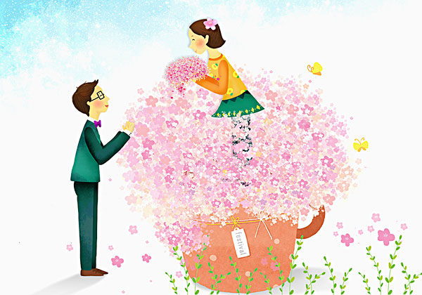 恋爱中的男女思维差异,谈恋爱时三大错觉