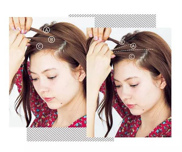 刘海鱼骨辫编发教程,鱼骨辫编发教程春天该有的发型