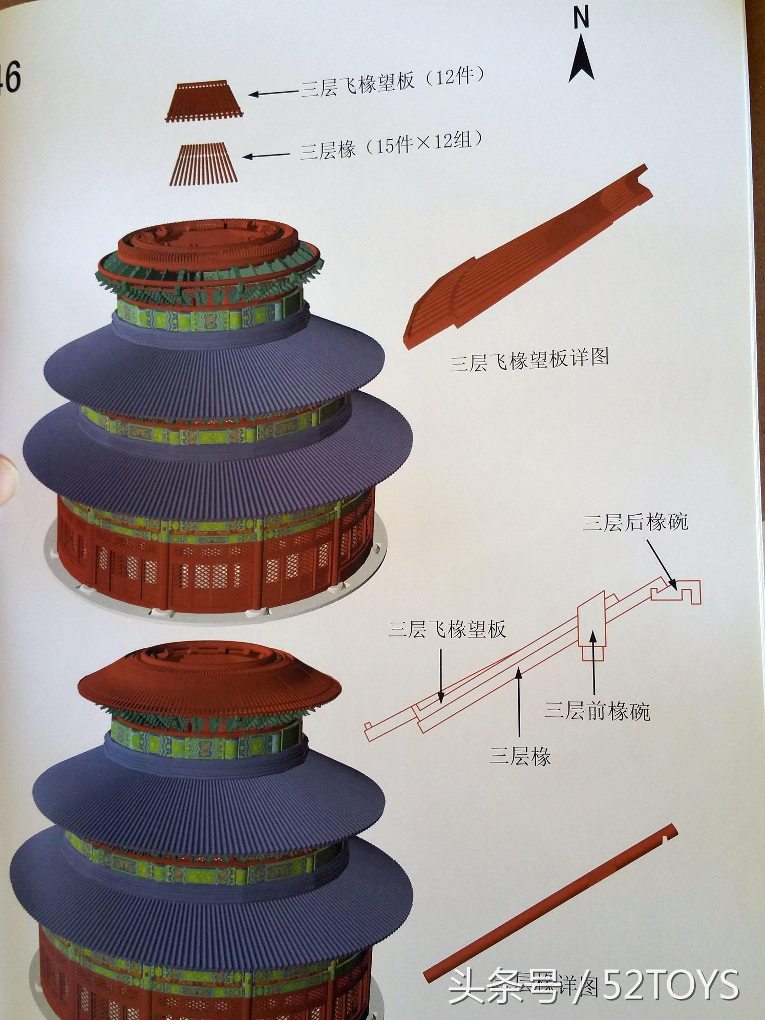 古建筑手办,中国古建筑手办