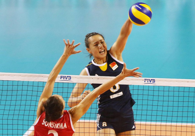 曾春蕾打八一女排,曾春蕾李盈莹