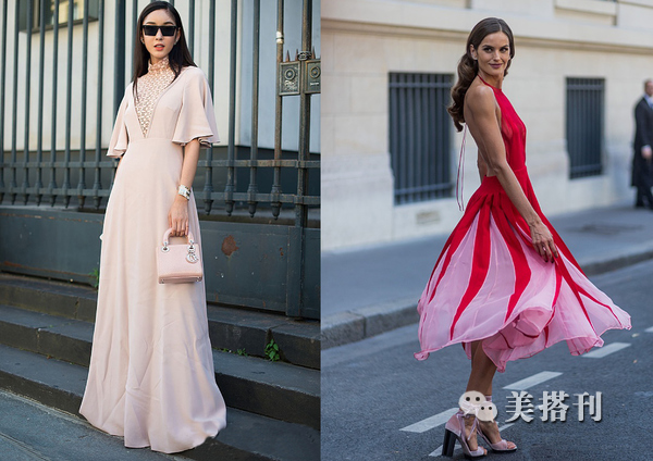 造型多变的雪纺裙，走到哪里你都是焦点！