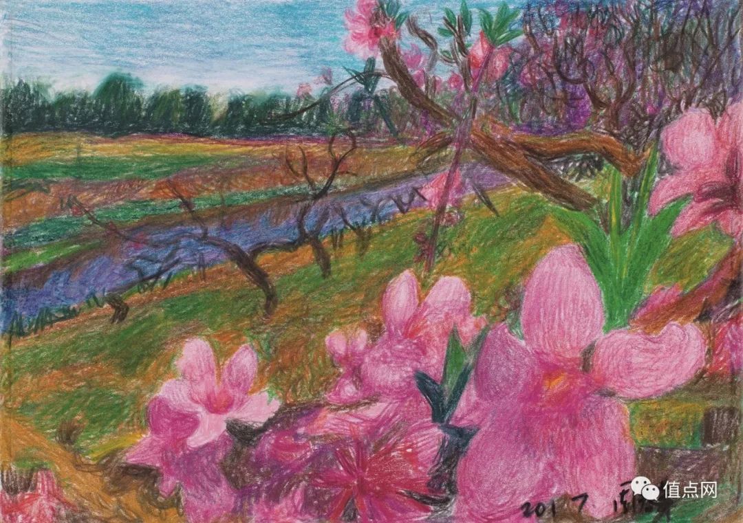 RMB18万入手周春芽「桃花」｜现当代艺术低门槛之选