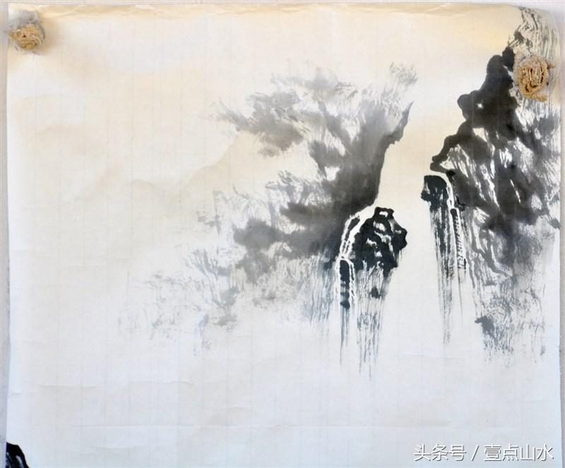 曾刚老师彩墨山水画,曾刚老师写意山水画技法视频
