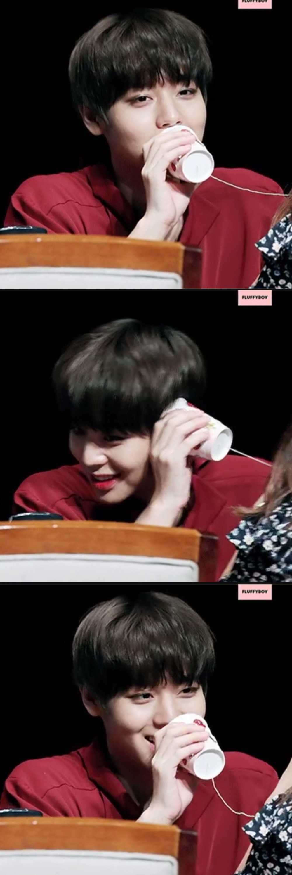 朴志训看到粉丝的应援,pann热议