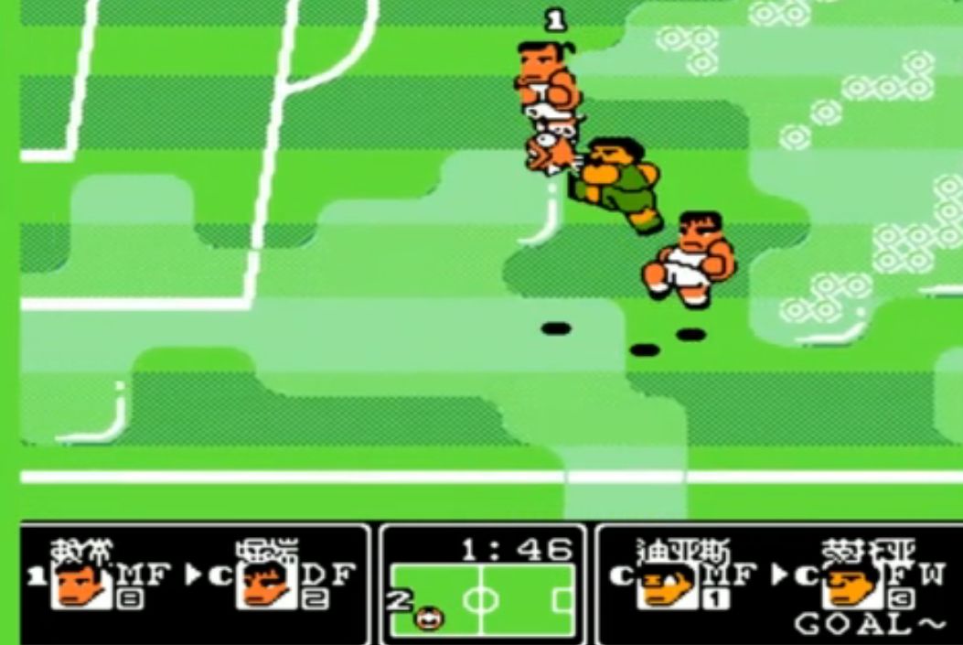 在这款比拼技巧的足球游戏中，所有玩家都努力“踢烂”对手的屁股