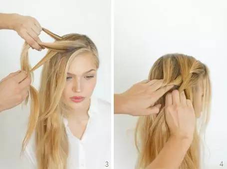 简单易懂又减龄的一款编发造型,侧编刘海编发教程简单又好看