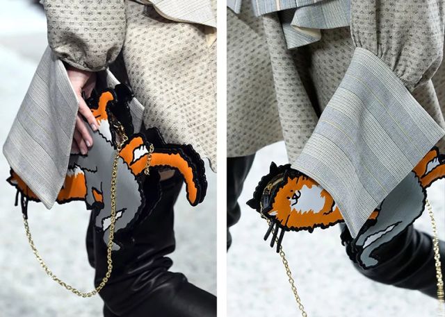 lv定制款狗狗包,lv上画熊猫的包