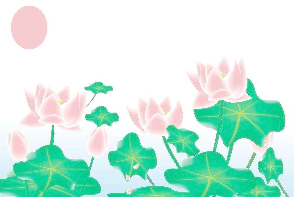 关于荷花古诗词100首,关于荷花的十首古诗词