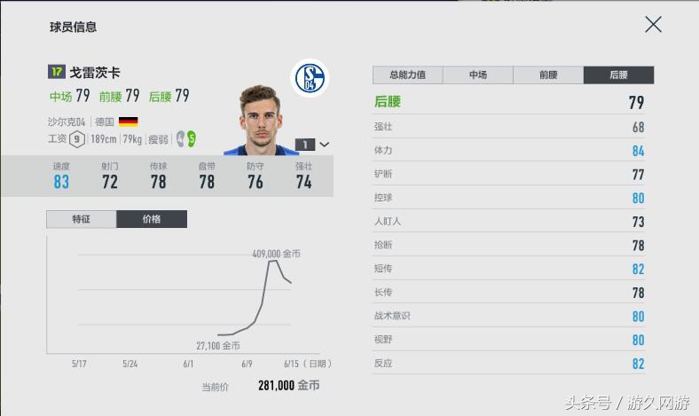 《足球在线4》排位赛阵容推荐,平民玩家没有钱一样玩的转