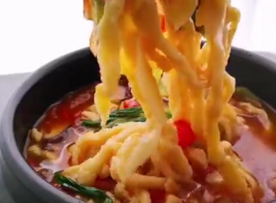 最简单的不揉面做面条,开启一天正确的方式