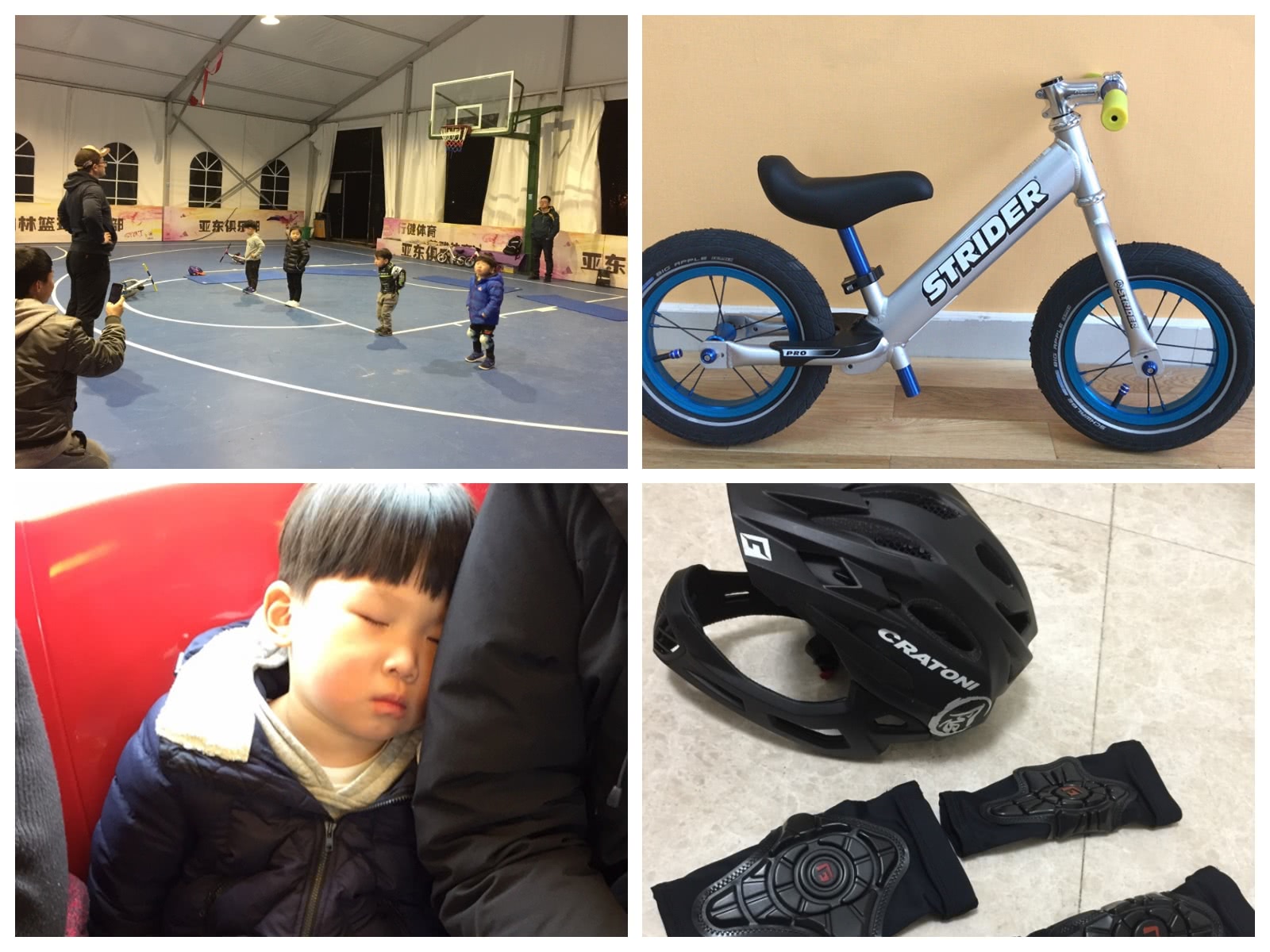 南京3岁萌娃,旋风小子骑平衡车