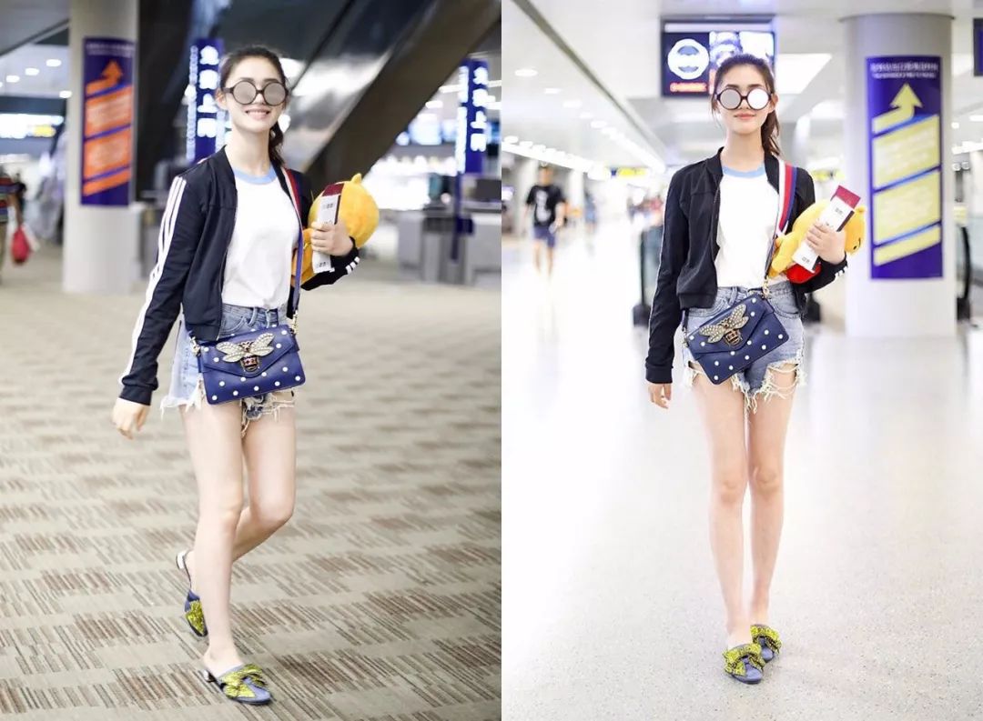 短裤怎样穿显高,短裤小白鞋穿搭