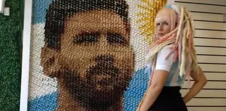 世界杯美术元素,卡塔尔世界杯绘画简单又好看