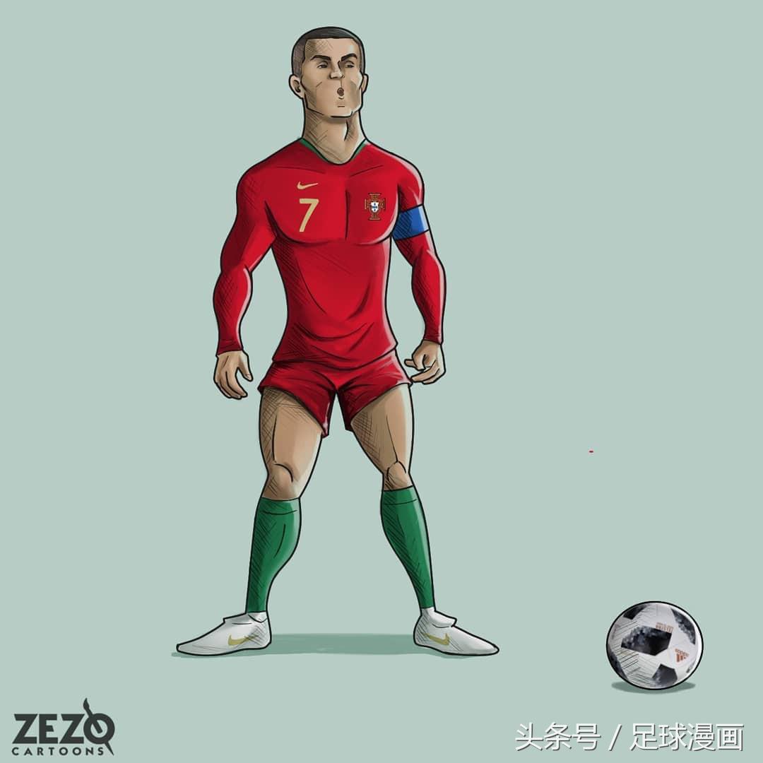 c罗2016年欧洲杯夺冠历程漫画,c罗挥泪告别世界杯漫画