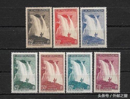 世界经典68国钱币邮票珍藏册,喀麦隆邮票