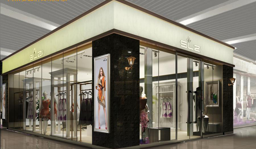 女装服装店衣服怎么挂好看,2021服装店女装装修风格