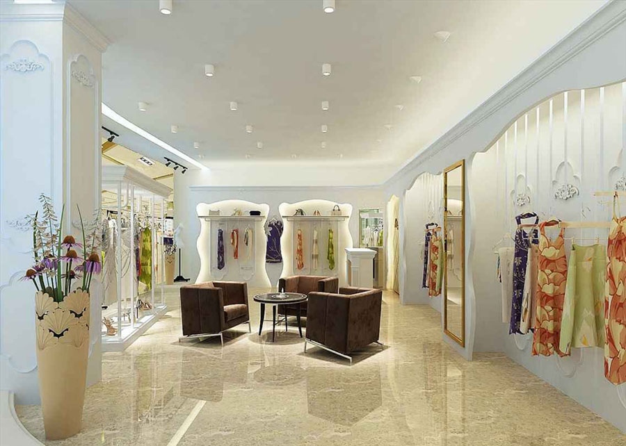 女装服装店衣服怎么挂好看,2021服装店女装装修风格
