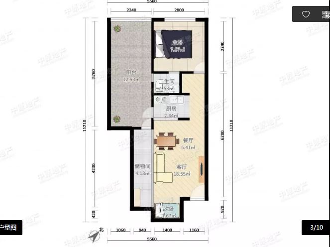 布吉国展苑一房一厅出租,布吉国展苑
