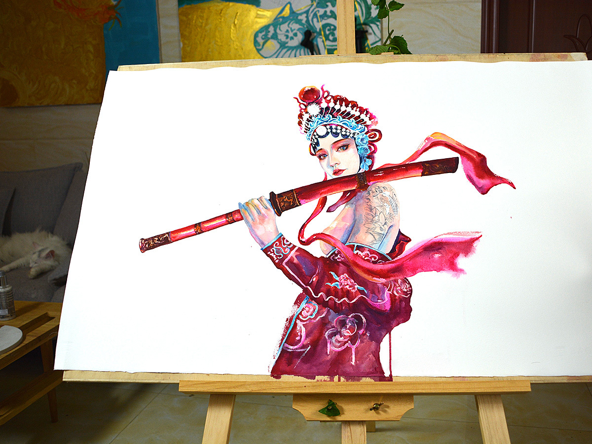 水彩的高端配色方法有哪些,水彩复古肤色怎么调配好看