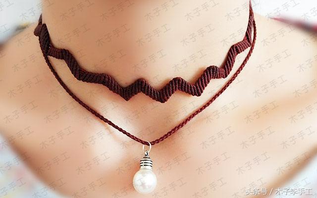 最流行的锁骨链编法,最火锁骨链的编法