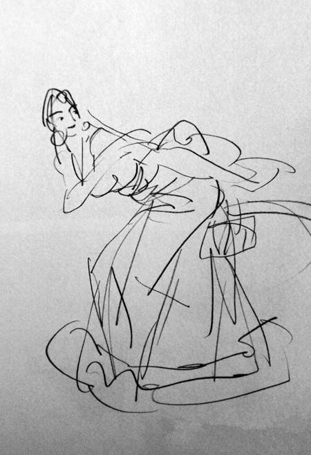 陈玉先速写欣赏图片,陈玉先100张速写作品