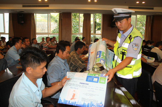 云南思茅交警大队,思茅交警宣传工作