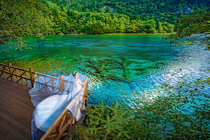 文艺治愈系古风婚纱照,厦门简约文艺清新婚纱照推荐