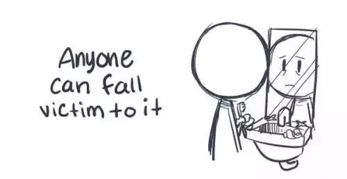 一幅心理健康漫画,对于抑郁的人如何心理辅导