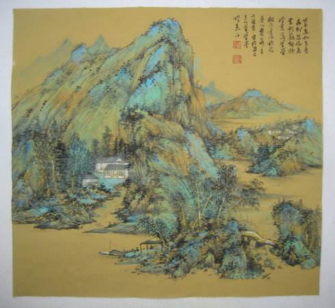 《千里江山图》疑为明清假画